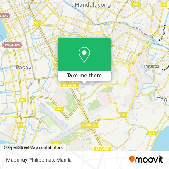Mabuhay Philippines map