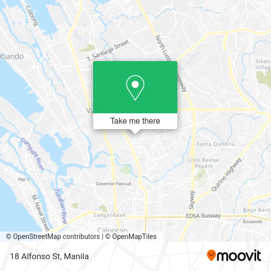 18 Alfonso St map