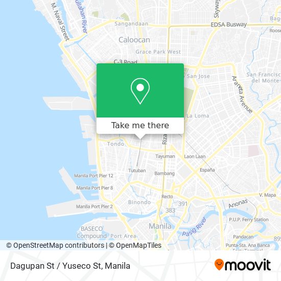Dagupan St / Yuseco St map