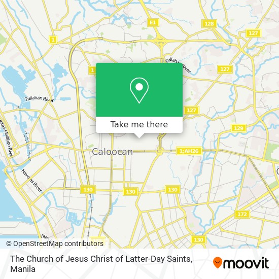 The Church of Jesus Christ of Latter-Day Saints map