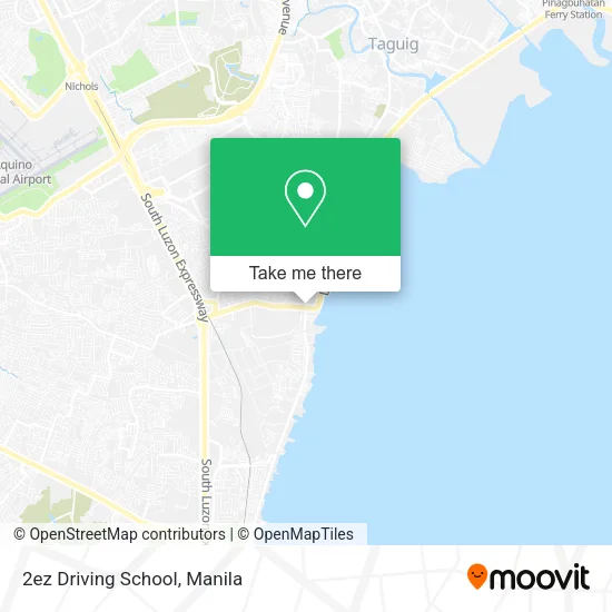 2ez Driving School map