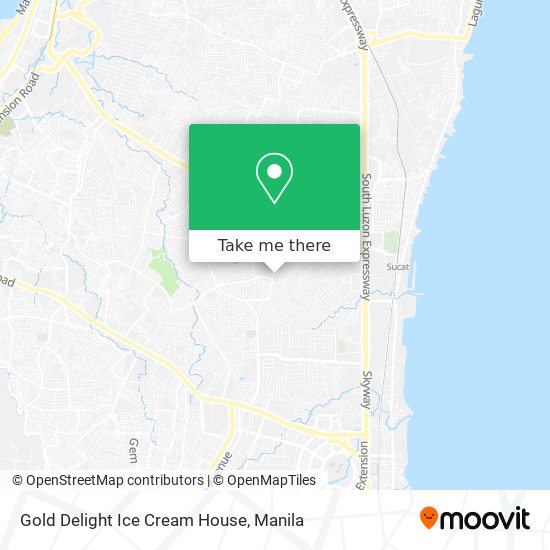 Gold Delight Ice Cream House map