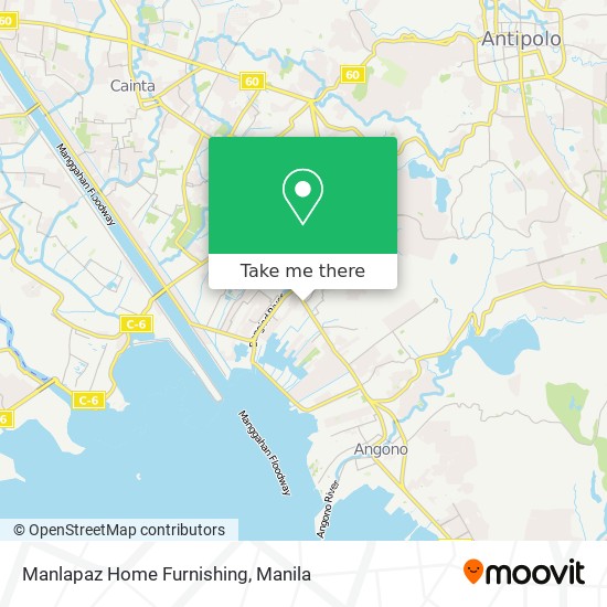 Manlapaz Home Furnishing map