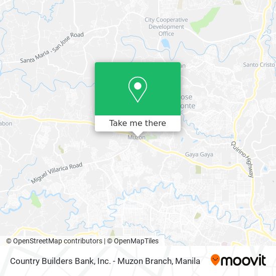 Country Builders Bank, Inc. - Muzon Branch map