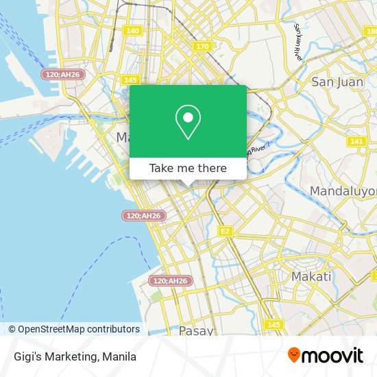 Gigi's Marketing map