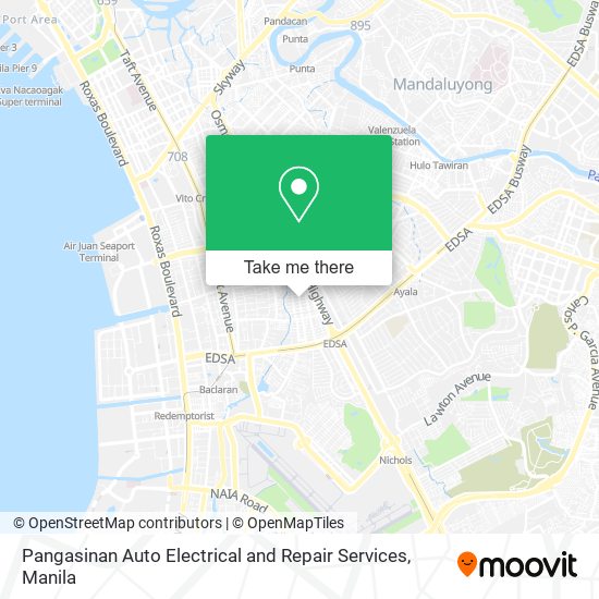 Pangasinan Auto Electrical and Repair Services map