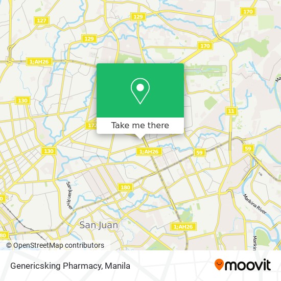 Genericsking Pharmacy map