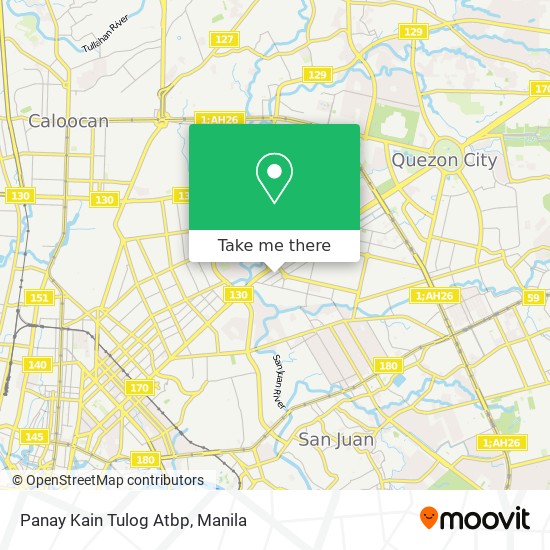 Panay Kain Tulog Atbp map