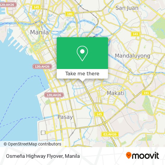 Osmeña Highway Flyover map