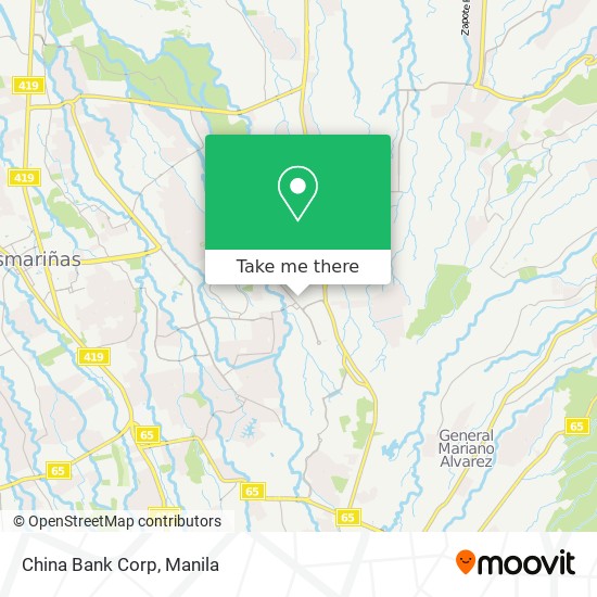 China Bank Corp map