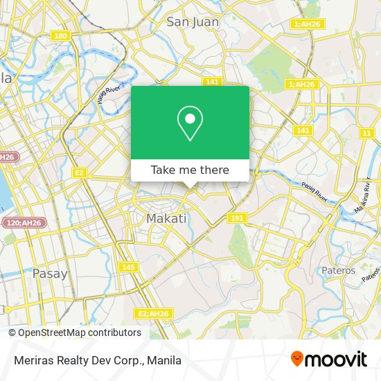 Meriras Realty Dev Corp. map