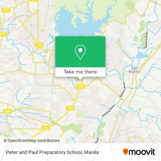 Peter and Paul Preparatory School map