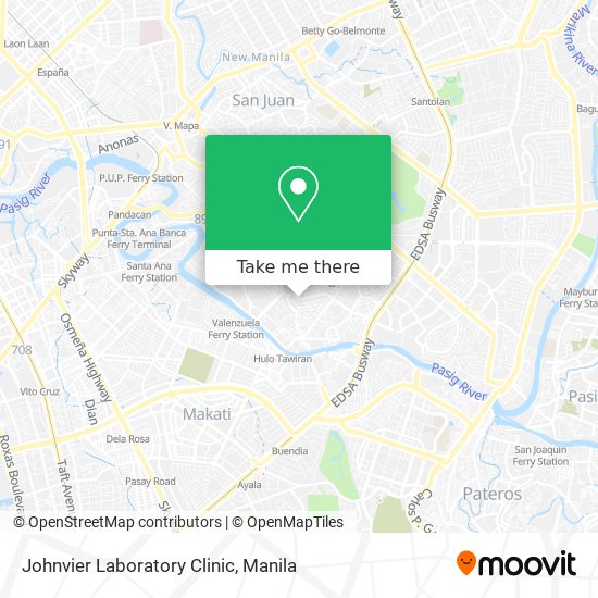 Johnvier Laboratory Clinic map