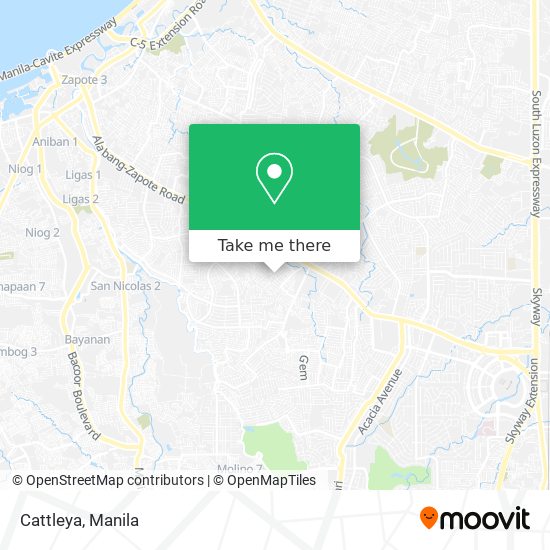 Cattleya map