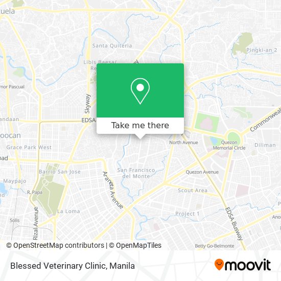 Blessed Veterinary Clinic map