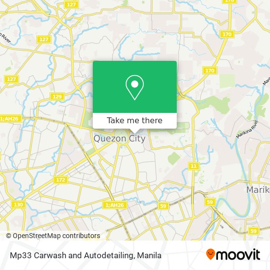 Mp33 Carwash and Autodetailing map