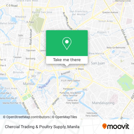 Chercial Trading & Poultry Supply map