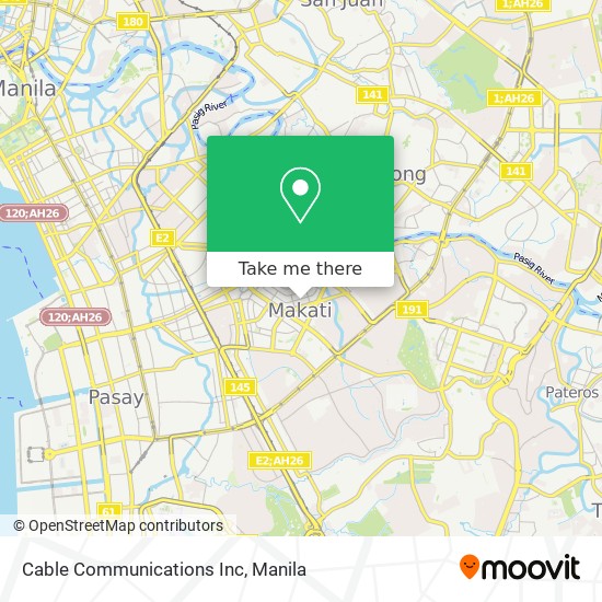 Cable Communications Inc map