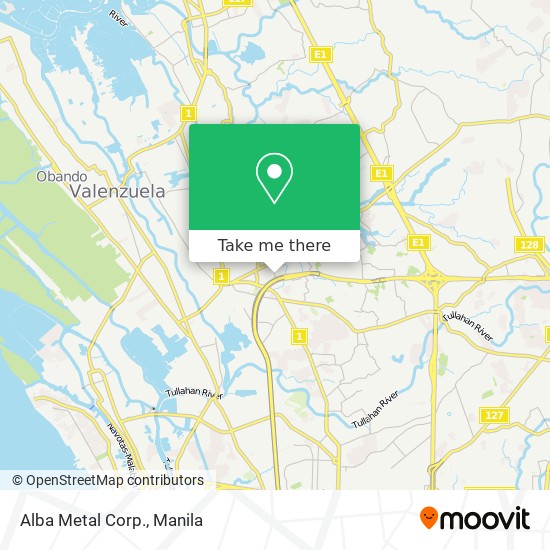 Alba Metal Corp. map
