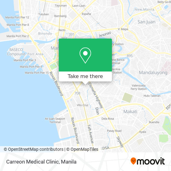 Carreon Medical Clinic map