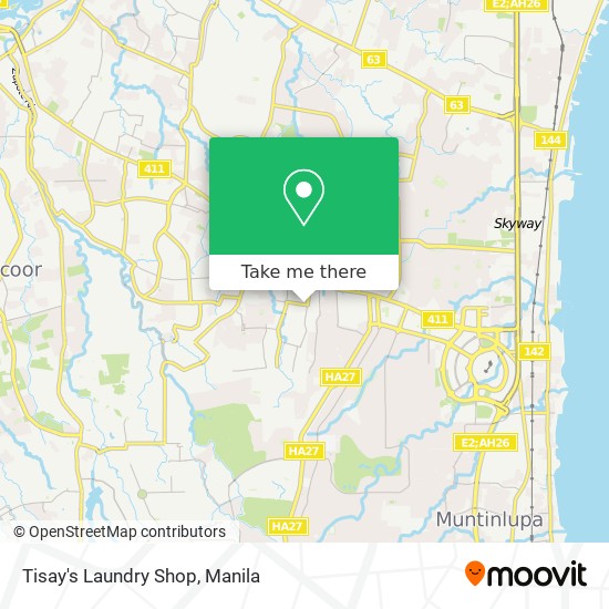 Tisay's Laundry Shop map