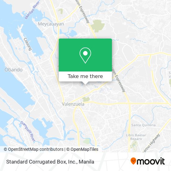 Standard Corrugated Box, Inc. map