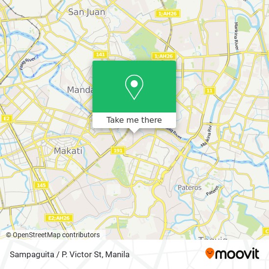 Sampaguita / P. Victor St map