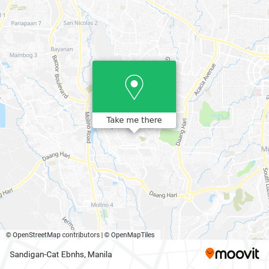 Sandigan-Cat Ebnhs map