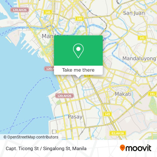 Capt. Ticong St / Singalong St map