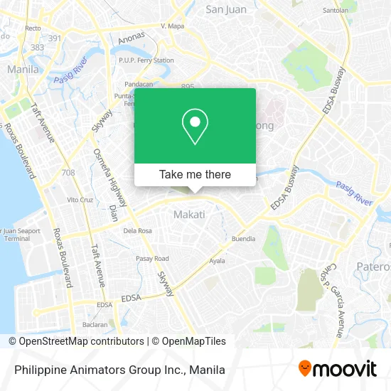 Philippine Animators Group Inc. map