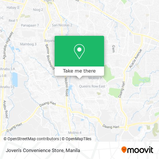 Joven's Convenience Store map