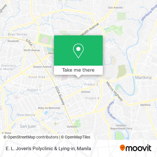 E. L. Joven's Polyclinic & Lying-in map