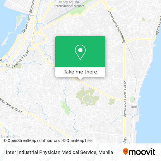 Inter Industrial Physician Medical Service map