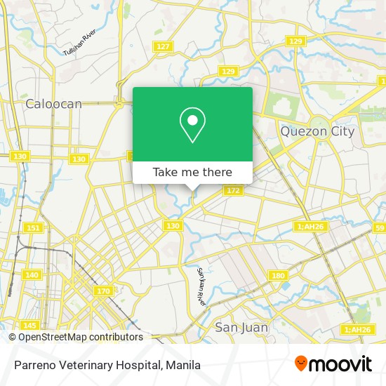 Parreno Veterinary Hospital map
