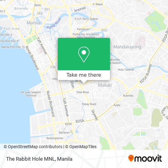 The Rabbit Hole MNL map