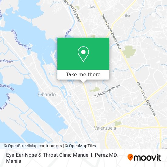 Eye-Ear-Nose & Throat Clinic Manuel I. Perez MD map