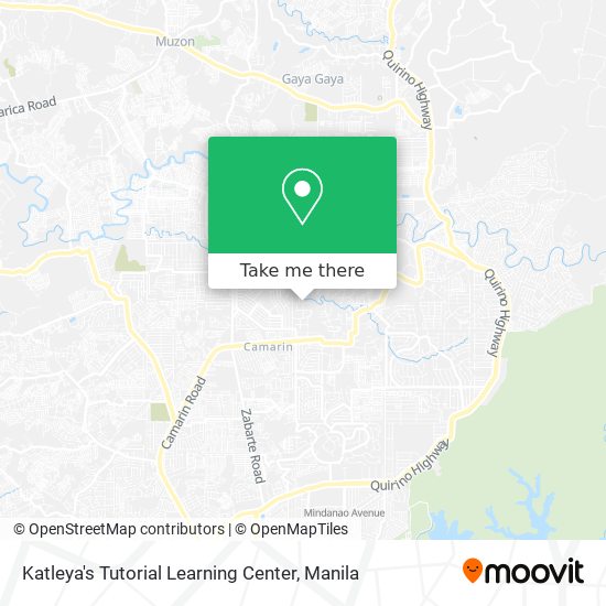 Katleya's Tutorial Learning Center map