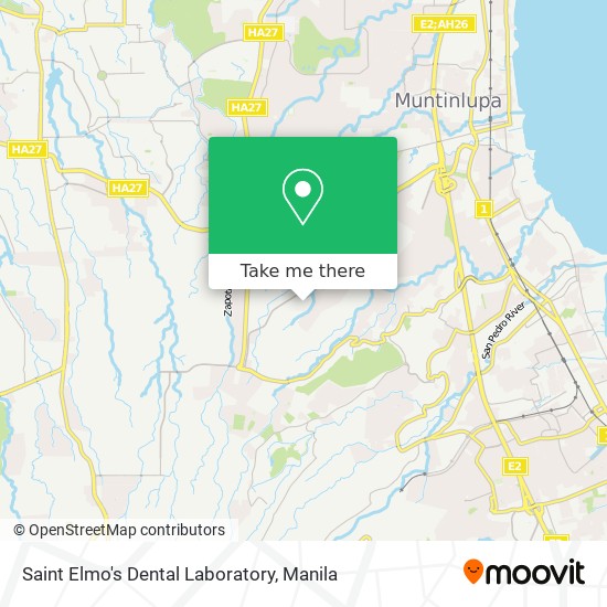 Saint Elmo's Dental Laboratory map