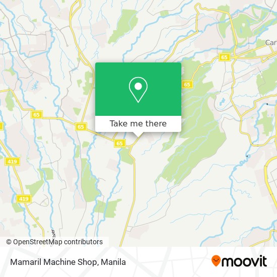 Mamaril Machine Shop map