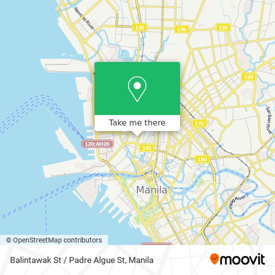 Balintawak St / Padre Algue St map