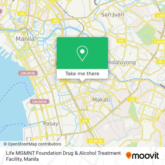 Life MGMNT Foundation Drug & Alcohol Treatment Facility map