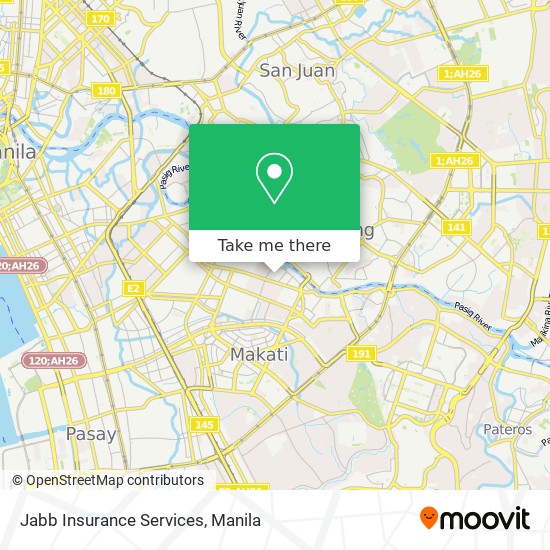 Jabb Insurance Services map