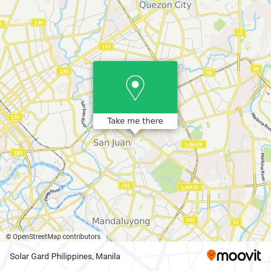 Solar Gard Philippines map