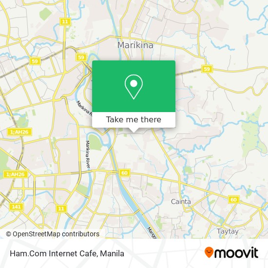 Ham.Com Internet Cafe map