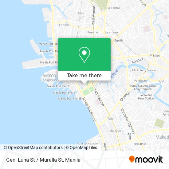 Gen. Luna St / Muralla St map