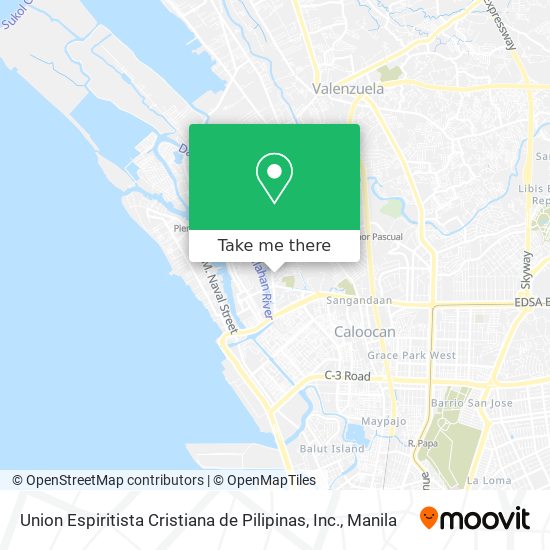 Union Espiritista Cristiana de Pilipinas, Inc. map