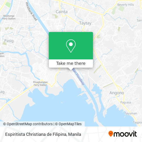 Espiritista Christiana de Filipina map