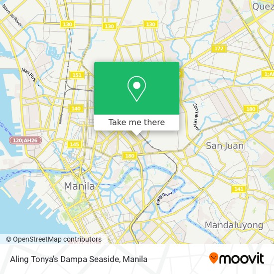 Aling Tonya's Dampa Seaside map