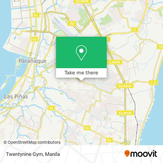 Twentynine Gym map