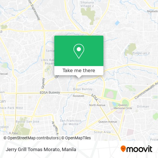 Jerry Grill Tomas Morato map